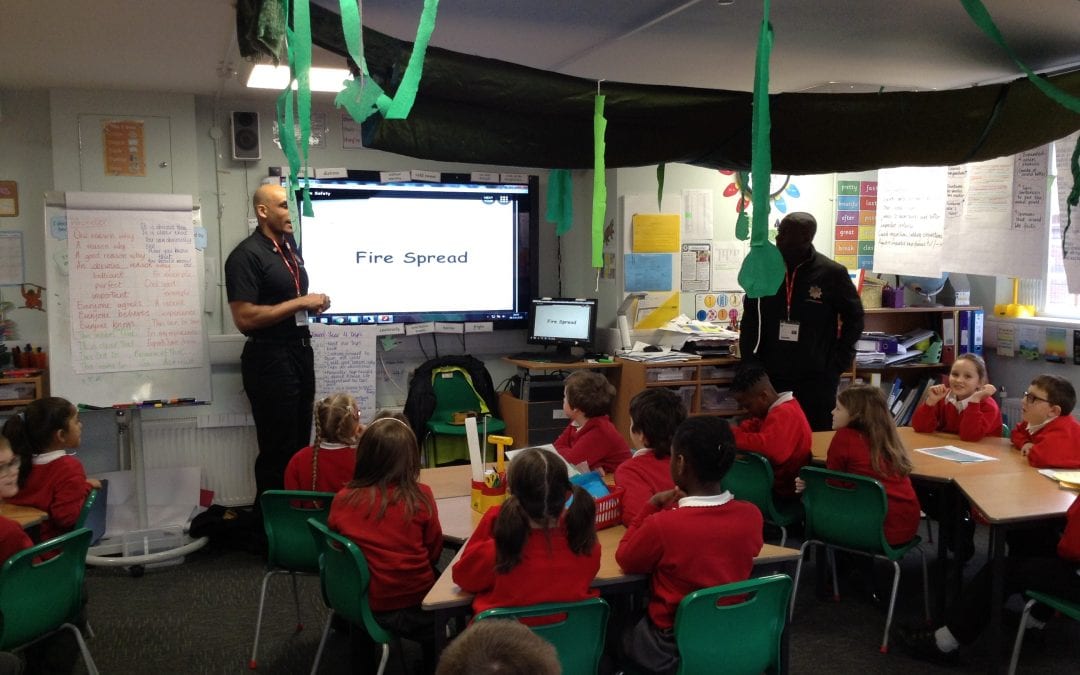 Year 4 SPARK fire safety visit