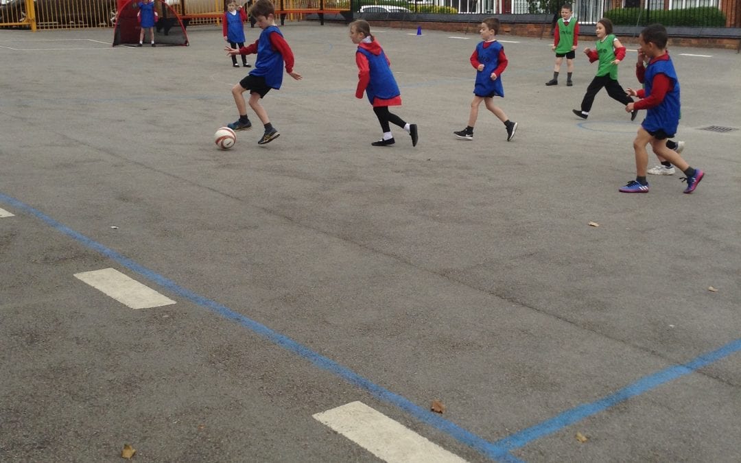 KS1 UNICEF Inter House Football Tournament