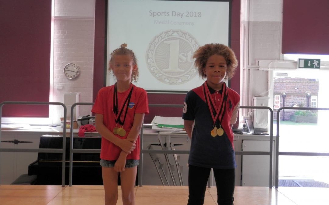 Sports Day 2018 Medal Ceremony