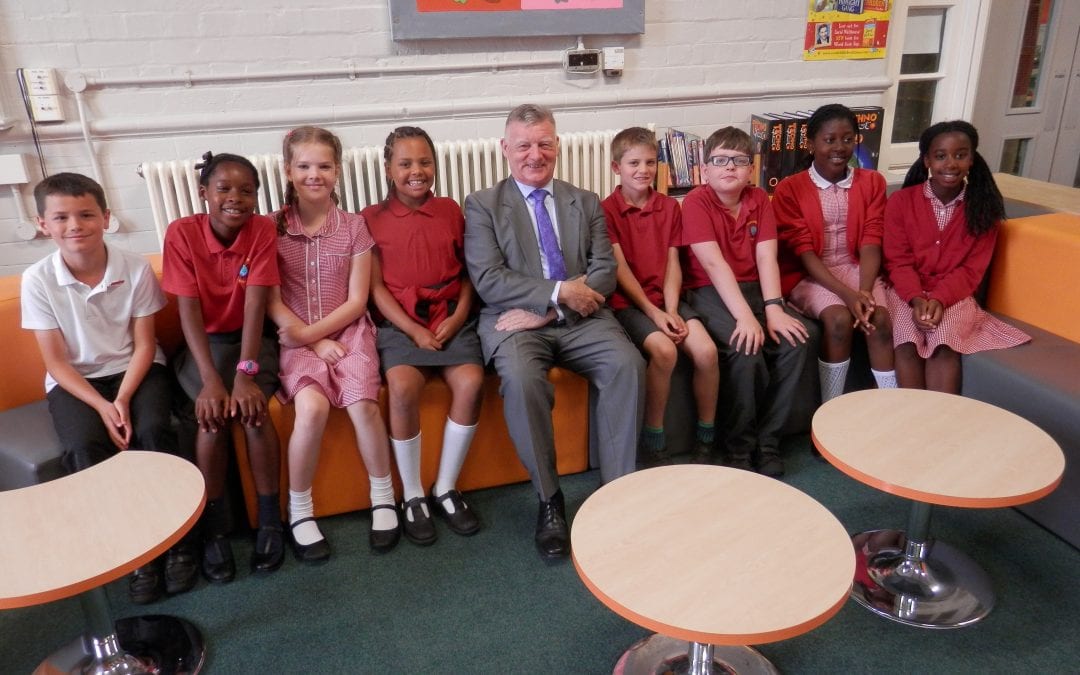 Steve McCabe MP visits Year 5