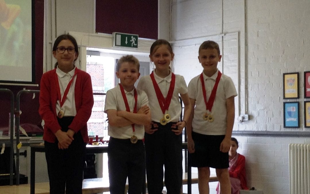 KS2 Sports Day 2019 Medal Ceremony