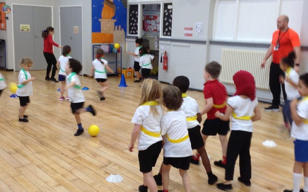 EYFS & KS1 Inter-House Dodgeball Competition